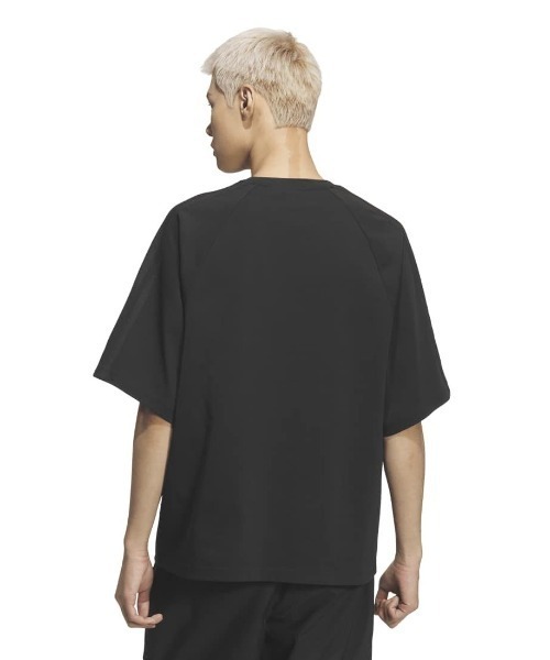 adidas(アディダス)の「【別注】アディダス adidas オーバーサイズフィット デニムルック ツイル スリーストライプス 半袖Tシ 限定コラボ(Tシャツ/カットソー・メンズ・ブラック/ホワイト・S/M/L/LL)」の7枚目の写真