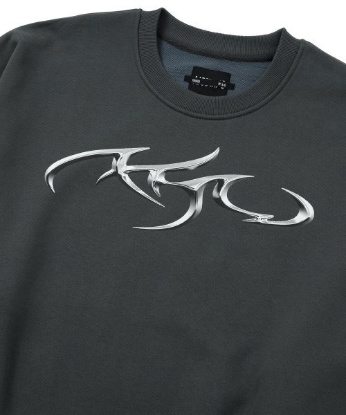 AJOBYAJO（アジョバイアジョ）の「[PBA] Tribal AJO Sweatshirt [CHARCOAL]（スウェット・レディース・その他・L/XL）」の2枚目の写真