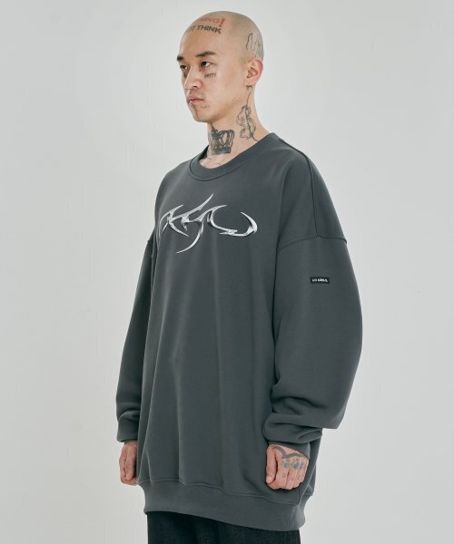 AJOBYAJO（アジョバイアジョ）の「[PBA] Tribal AJO Sweatshirt [CHARCOAL]（スウェット・レディース・その他・L/XL）」の6枚目の写真