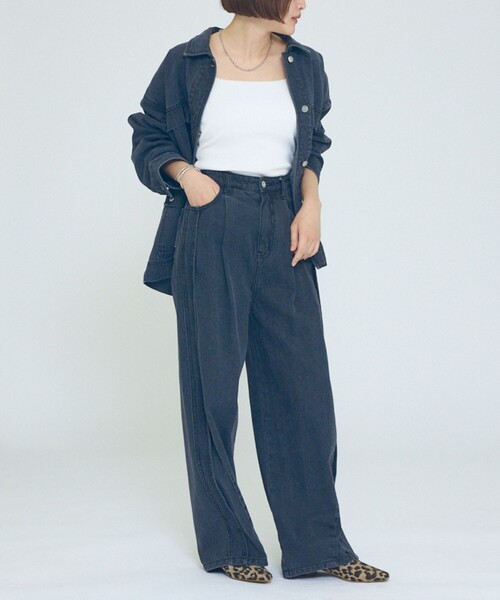 Au BANNISTER（オゥバニスター）の「【販売店舗限定】センターシームミュール（サンダル・レディース・ブラック/アイボリー/その他・S/M/L）」の6枚目の写真