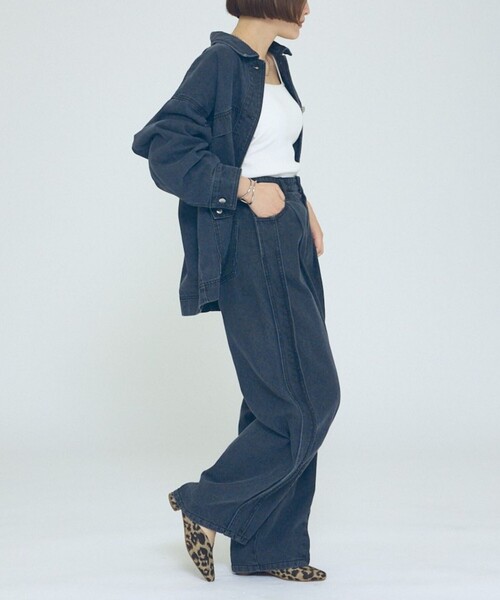 Au BANNISTER（オゥバニスター）の「【販売店舗限定】センターシームミュール（サンダル・レディース・ブラック/アイボリー/その他・S/M/L）」の5枚目の写真