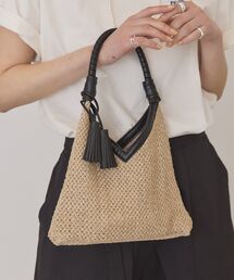 AMERICAN HOLIC（アメリカンホリック）の「【2点SET】巾着付トライアングルミニトートバッグ（ハンドバッグ）」