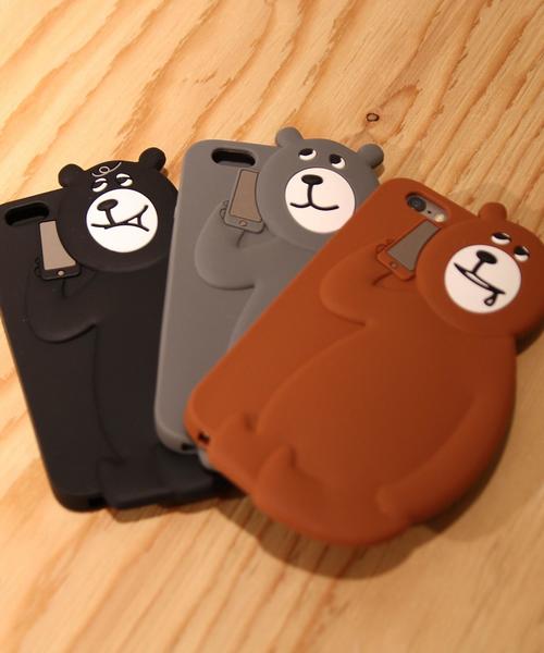 coen（コーエン）の「【kiosco】コーエンベアソリッドiPhone6/6Sケース（スマホケース/カバー・レディース・ブラック/ダークブラウン/ダークグレー・FREE）」の3枚目の写真