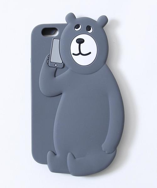 coen（コーエン）の「【kiosco】コーエンベアソリッドiPhone6/6Sケース（スマホケース/カバー・レディース・ブラック/ダークブラウン/ダークグレー・FREE）」の4枚目の写真