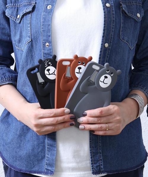 coen（コーエン）の「【kiosco】コーエンベアソリッドiPhone6/6Sケース（スマホケース/カバー・レディース・ブラック/ダークブラウン/ダークグレー・FREE）」の10枚目の写真