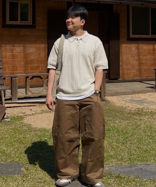 KNITTED（ニッティド）の「リネンスカシーカラー半袖ニット LINEN（ニット/セーター・レディース・その他・MEDIUM/LARGE/X-LARGE）」の11枚目の写真