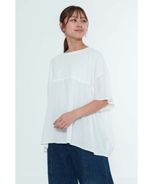 ★(B品の為非公開)やわらかタッチ袖フリルプルオーバー