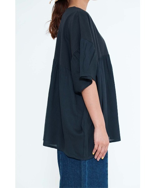 HEART MARKET(ハートマーケット)の「★(B品の為非公開)やわらかタッチ袖フリルプルオーバー(Tシャツ/カットソー・レディース・グリーン/チャコール/ナチュラル/ホワイト・FREE)」の15枚目の写真