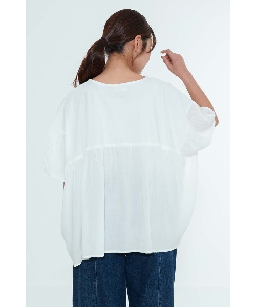 HEART MARKET(ハートマーケット)の「★(B品の為非公開)やわらかタッチ袖フリルプルオーバー(Tシャツ/カットソー・レディース・グリーン/チャコール/ナチュラル/ホワイト・FREE)」の11枚目の写真