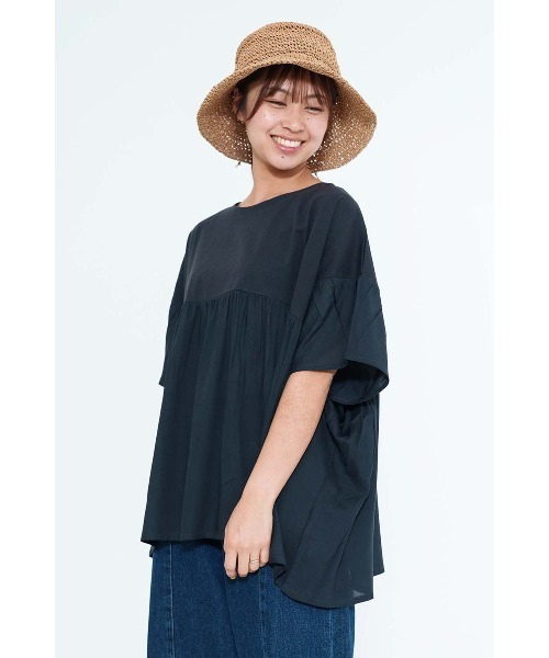 HEART MARKET(ハートマーケット)の「★(B品の為非公開)やわらかタッチ袖フリルプルオーバー(Tシャツ/カットソー・レディース・グリーン/チャコール/ナチュラル/ホワイト・FREE)」の8枚目の写真