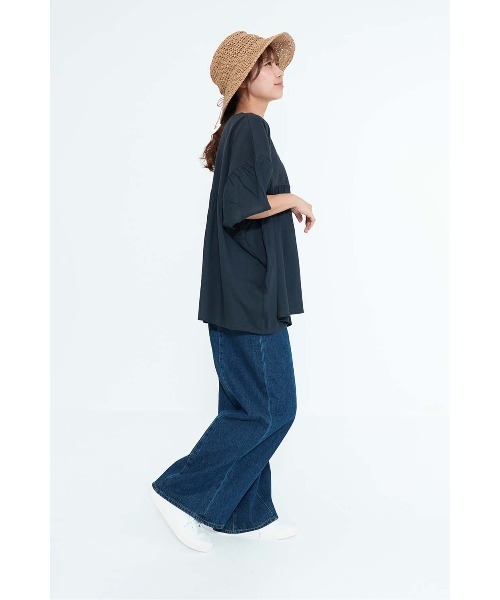 HEART MARKET(ハートマーケット)の「★(B品の為非公開)やわらかタッチ袖フリルプルオーバー(Tシャツ/カットソー・レディース・グリーン/チャコール/ナチュラル/ホワイト・FREE)」の6枚目の写真