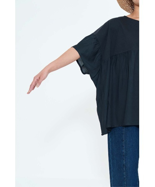 HEART MARKET(ハートマーケット)の「★(B品の為非公開)やわらかタッチ袖フリルプルオーバー(Tシャツ/カットソー・レディース・グリーン/チャコール/ナチュラル/ホワイト・FREE)」の17枚目の写真
