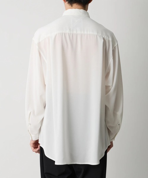 WHITE MOUNTAINEERING（ホワイトマウンテニアリング）の「【White Mountaineering/ホワイトマウンテニアリング】WIDE GUSSET SLEEVE REGULAR COLLAR SHIRT（シャツ/ブラウス・メンズ・ネイビー/ホワイト/カーキ・2/1）」の5枚目の写真