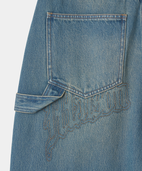 MAISON MINED(メゾンミネド)の「BACK-POINT DENIM PANTS MID BLUE(デニムパンツ・メンズ・その他・SMALL/MEDIUM/LARGE)」の14枚目の写真