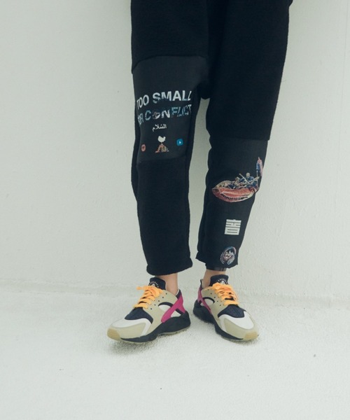 STOF(ストフ)の「STOF/ストフ/VSJQ Mix Wide Pants(その他パンツ・メンズ・ブラック/カーキ・S/M)」の2枚目の写真