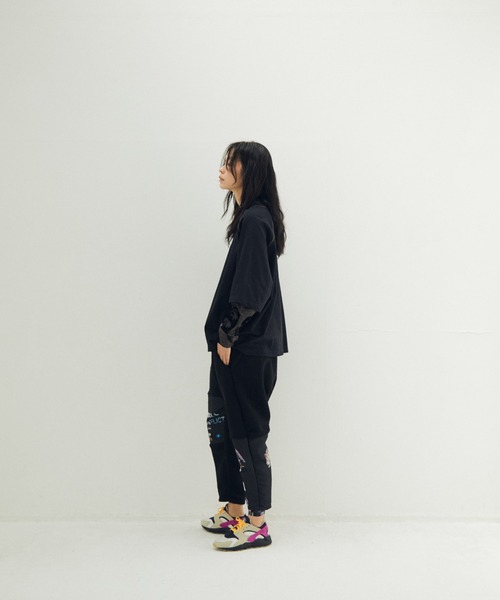 STOF(ストフ)の「STOF/ストフ/VSJQ Mix Wide Pants(その他パンツ・メンズ・ブラック/カーキ・S/M)」の5枚目の写真