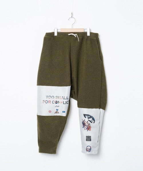 STOF(ストフ)の「STOF/ストフ/VSJQ Mix Wide Pants(その他パンツ・メンズ・ブラック/カーキ・S/M)」の12枚目の写真