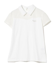 PURPLE LABEL / レース 切替 ポロシャツ