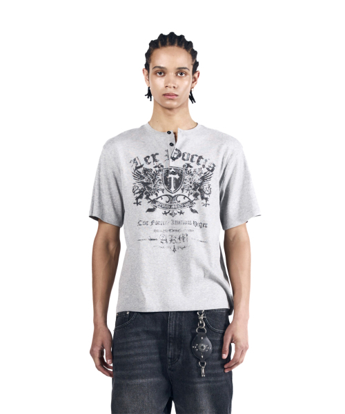 AAKAM(アーカム)の「Shield Henry Neck Half Top (Gray)(Tシャツ/カットソー・レディース・その他・1/2/3)」の13枚目の写真