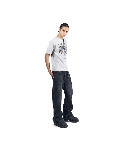 AAKAM(アーカム)の「Shield Henry Neck Half Top (Gray)(Tシャツ/カットソー・レディース・その他・1/2/3)」の17枚目の写真