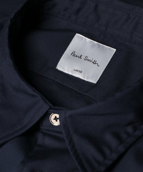 Paul Smith（ポールスミス）の「チャームボタン 半袖シャツ / 163313 127YC（シャツ/ブラウス・メンズ・ホワイト/ネイビー・XX-LARGE/X-LARGE/LARGE/MEDIUM/SMALL）」の12枚目の写真