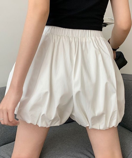 boemy(ボエミー)の「バルーン ミニキュロット(その他パンツ・レディース・ブラック/ホワイト・FREE)」の9枚目の写真