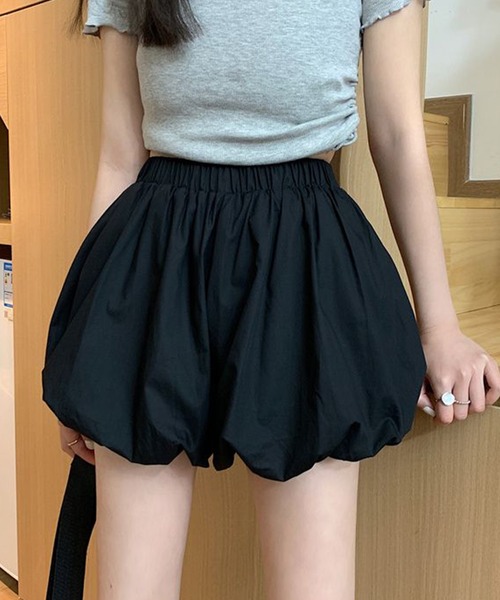 boemy(ボエミー)の「バルーン ミニキュロット(その他パンツ・レディース・ブラック/ホワイト・FREE)」の15枚目の写真