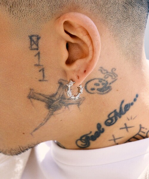 Subciety(サブサエティ)の「Barbed wire pierce(ピアス(片耳用)・メンズ・シルバー・FREE)」の21枚目の写真