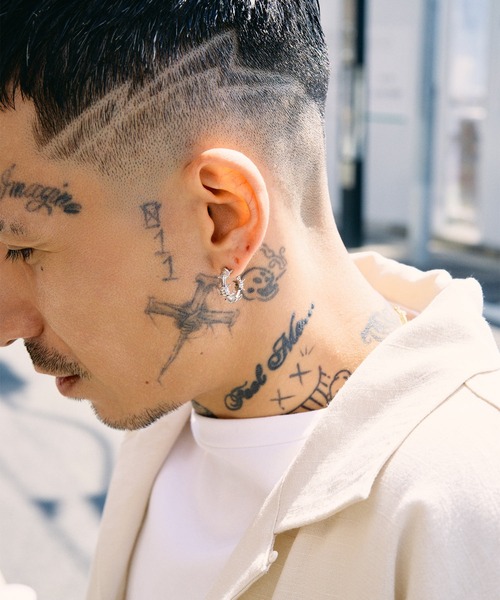 Subciety(サブサエティ)の「Barbed wire pierce(ピアス(片耳用)・メンズ・シルバー・FREE)」の13枚目の写真