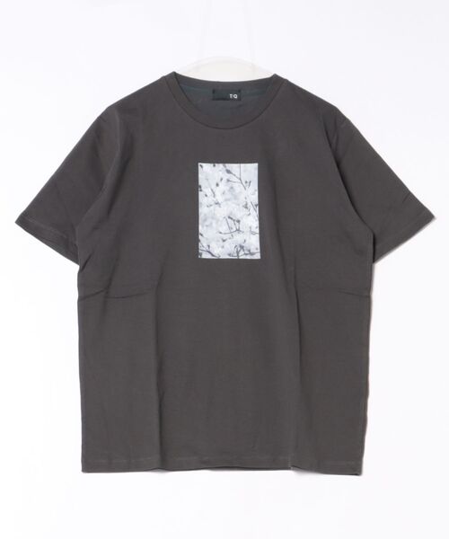 TAKA-Q(タカキュー)の「綿100% コットン 天竺 フォト プリント クルーネック 半袖 Tシャツ メンズ(Tシャツ/カットソー・メンズ・カーキ/アイボリー/グレー系その他2/オリーブ・MEDIUM/LARGE/X-LARGE)」の7枚目の写真
