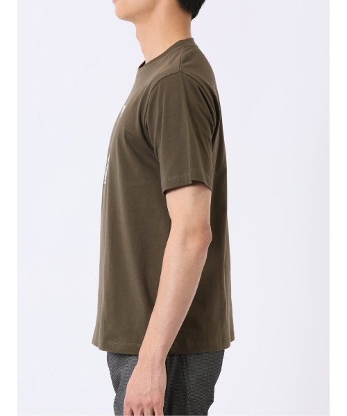 TAKA-Q(タカキュー)の「綿100% コットン 天竺 フォト プリント クルーネック 半袖 Tシャツ メンズ(Tシャツ/カットソー・メンズ・カーキ/アイボリー/グレー系その他2/オリーブ・MEDIUM/LARGE/X-LARGE)」の13枚目の写真