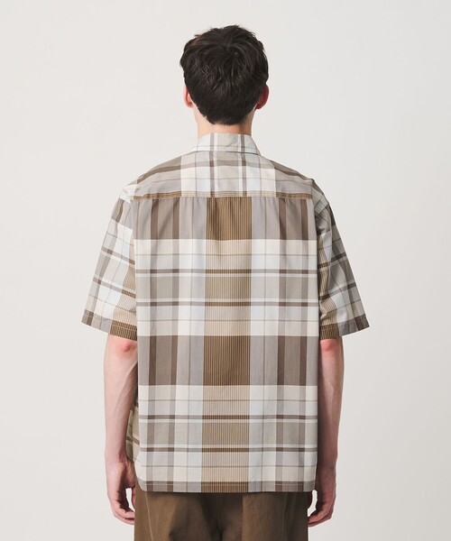 BEAUTY&YOUTH UNITED ARROWS(ビューティーアンドユースユナイテッドアローズ)の「ビッグ チェック シアー レギュラー シャツ GRANDE型(シャツ/ブラウス・メンズ・ネイビー/ブラウン系・S/XL/M/L)」の10枚目の写真
