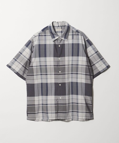 BEAUTY&YOUTH UNITED ARROWS(ビューティーアンドユースユナイテッドアローズ)の「ビッグ チェック シアー レギュラー シャツ GRANDE型(シャツ/ブラウス・メンズ・ネイビー/ブラウン系・S/XL/M/L)」の16枚目の写真