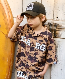 XLARGE KIDS | アニマル総柄 半袖シャツ(シャツ/ブラウス)