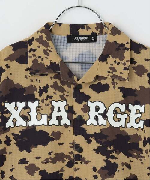 XLARGE KIDS（エクストララージキッズ）の「アニマル総柄 半袖シャツ（シャツ/ブラウス・キッズ・チャコール/ベージュ・140cm/130cm/110cm/120cm/100cm/90cm）」の12枚目の写真