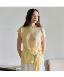 Neris Wrap Knit Half Ts_3Color