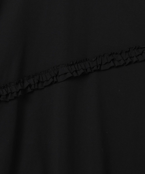LEPSIM(レプシィム)の「アソートフリルチュニック 740448(Tシャツ/カットソー・レディース・オフホワイト/ブラック系その他/チャコールグレー/ブラック・FREE)」の14枚目の写真