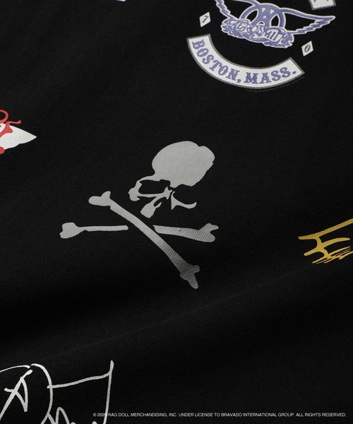 MASTERMIND WORLD(マスターマインドワールド)の「Multi Band Logos S/S Tee(Tシャツ/カットソー・メンズ・ブラック・X-LARGE/LARGE/MEDIUM/SMALL/X-SMALL)」の5枚目の写真