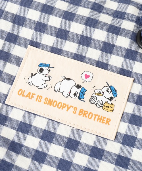 SNOOPY(スヌーピー)の「SNOOPY スヌーピー ミニトートバッグ オラフ(トートバッグ・レディース・ネイビー・FREE)」の4枚目の写真