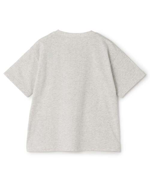and D. petit main(アンドディープティマイン)の「【綿100】【365D】OFUZAKEサマーTEE(Tシャツ/カットソー・キッズ・ブルー系その他/イエロー/チャコール/オートミール・110cm/130cm/120cm/100cm/90cm/140cm)」の15枚目の写真