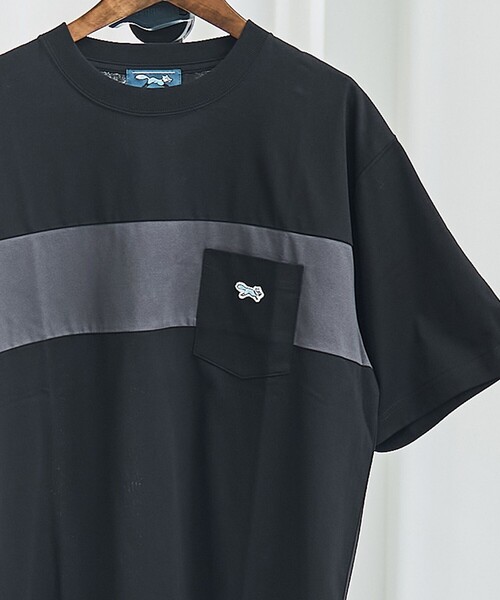 coen(コーエン)の「【UVカット・接触冷感・吸水速乾・遮熱性】Penneys × WELLTECT 別注配色切り替えTシャツ(Tシャツ/カットソー・メンズ・ブラック/ホワイト/ケリーグリーン・L/XL/S/M)」の17枚目の写真