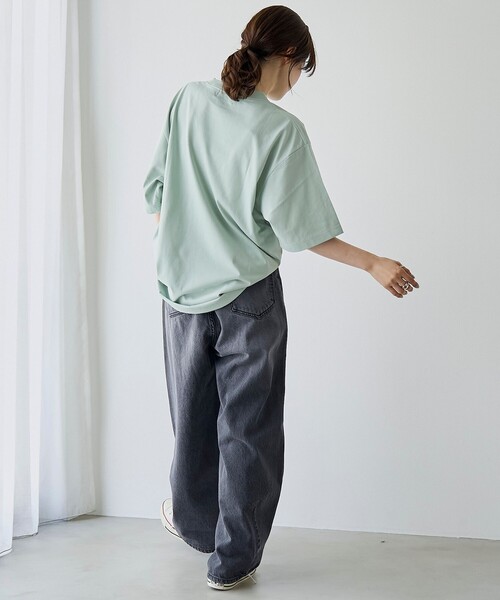 coen(コーエン)の「【UVカット・接触冷感・吸水速乾・遮熱性】Penneys × WELLTECT 別注配色切り替えTシャツ(Tシャツ/カットソー・メンズ・ブラック/ホワイト/ケリーグリーン・L/XL/S/M)」の9枚目の写真