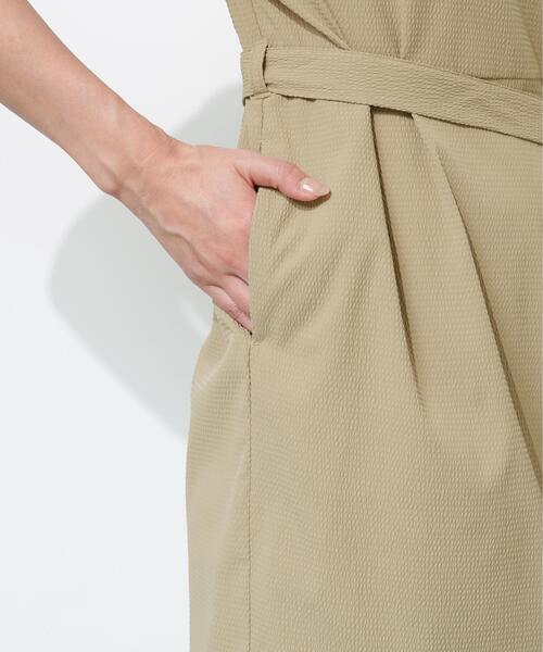 PING（ピン）の「【PING APPAREL】全方向ストレッチサッカーワンピース ＜GOLD＞ (LADIES)（ワンピース・レディース・ブラック/ホワイト/イエロー/ベージュ・M/S/LL/L/XS）」の9枚目の写真