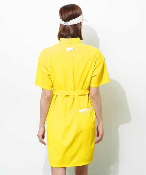 PING（ピン）の「【PING APPAREL】全方向ストレッチサッカーワンピース ＜GOLD＞ (LADIES)（ワンピース・レディース・ブラック/ホワイト/イエロー/ベージュ・M/S/LL/L/XS）」の15枚目の写真