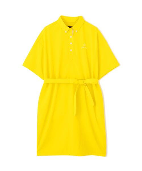 PING（ピン）の「【PING APPAREL】全方向ストレッチサッカーワンピース ＜GOLD＞ (LADIES)（ワンピース・レディース・ブラック/ホワイト/イエロー/ベージュ・M/S/LL/L/XS）」の18枚目の写真