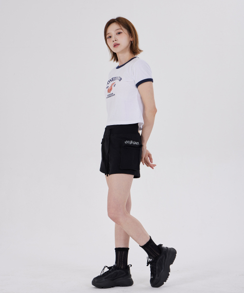 DYSFUNCT(ディスファンクト)の「LONELY CUB RINGER T-SHIRT(NAVY)(Tシャツ/カットソー・レディース・その他・SMALL/MEDIUM)」の2枚目の写真