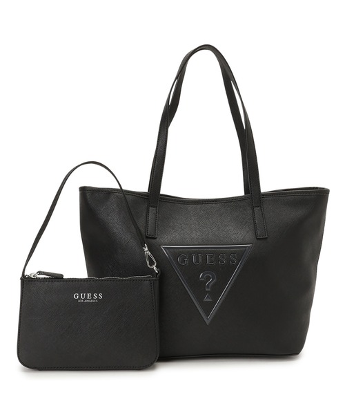Guess(ゲス)の「KEIRA Tote トートバッグ(トートバッグ・レディース・インディゴブルー/ブラック・ONE SIZE)」の1枚目の写真