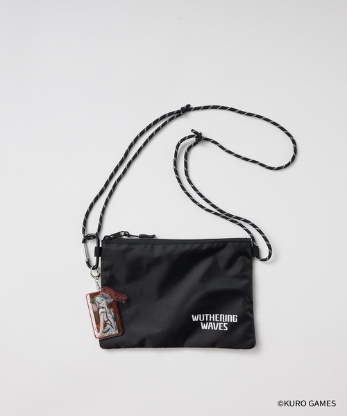 日本統一　トートバッグ　サコッシュ　シール　キーホルダー 鳴潮×ZOZOTOWN】アクリルキーホルダー付きサコッシュ（ショルダー