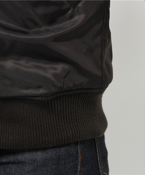 MOUSSY（マウジー）の「AUTHENTIC MA-1/F（ブルゾン・レディース・ベージュ/ホワイト/カーキ/ブラック・2/1）」の15枚目の写真