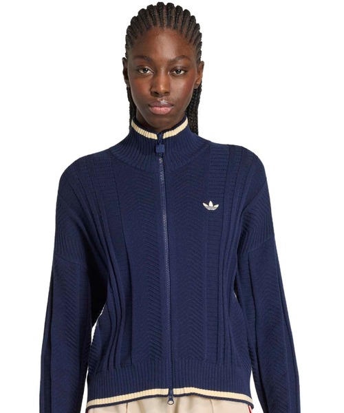 adidas CABLE KNIT FIREBIRD TRACK TOP / アディダス ケーブル ニット